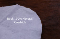 Thumbnail for Brown Natural Cowhide Rug - Large 6'7