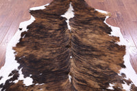 Thumbnail for Brindle Natural Cowhide Rug - XLarge 7'3