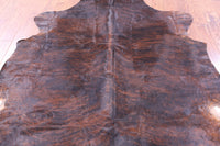 Thumbnail for Brindle Natural Cowhide Rug - Large 6'8