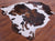 Tricolor Natural Cowhide Rug - Large 6'10"H x 6'10"W