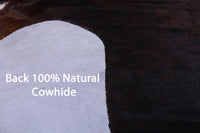 Thumbnail for Brindle Natural Cowhide Rug - Large 6'11