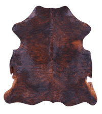 Thumbnail for Brindle Natural Cowhide Rug - Large 6'11