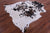Tricolor Natural Cowhide Rug - Large 6'5"H x 6'2"W