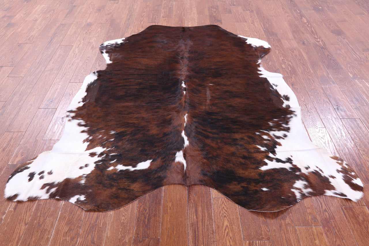 Brindle Natural Cowhide Rug - Large 6'7"H x 6'3"W