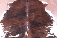 Thumbnail for Brindle Natural Cowhide Rug - Large 6'7