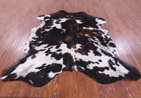 Thumbnail for Tricolor Natural Cowhide Rug - XLarge 7'2