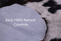 Thumbnail for Tricolor Natural Cowhide Rug - XLarge 7'2