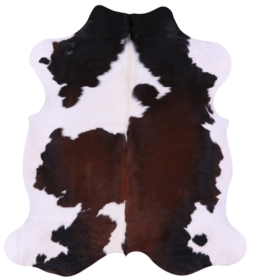 Tricolor Natural Cowhide Rug - Large 6'10