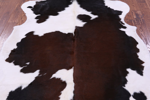 Tricolor Natural Cowhide Rug - Large 6'10