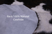 Thumbnail for Tricolor Natural Cowhide Rug - XLarge 7'2