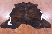 Thumbnail for Brindle Natural Cowhide Rug - Large 6'6