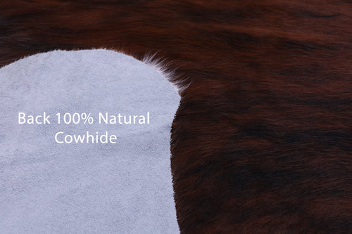 Brindle Natural Cowhide Rug - Large 6'10