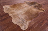 Thumbnail for Brown Natural Cowhide Rug - XLarge 7'2