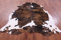 Thumbnail for Brindle Natural Cowhide Rug - XLarge 7'6