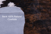 Thumbnail for Brindle Natural Cowhide Rug - XLarge 7'6