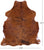 Brindle Natural Cowhide Rug - Large 6'7"H x 5'9"W