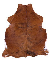 Thumbnail for Brown Natural Cowhide Rug - Large 6'7