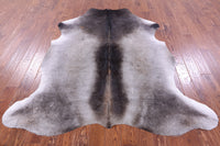 Thumbnail for Grey Natural Cowhide Rug - XLarge 7'1