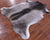 Grey Natural Cowhide Rug - XLarge 7'1"H x 6'3"W