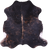 Dark Brindle Natural Cowhide Rug - Large 6'9"H x 6'6"W