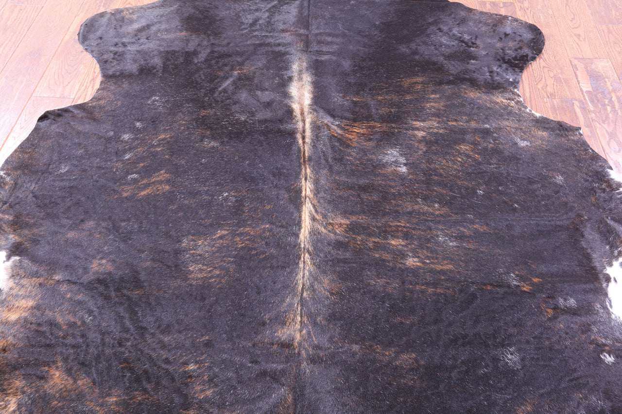 Brindle Natural Cowhide Rug - Large 6'9"H x 6'6"W