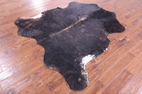 Thumbnail for Brindle Natural Cowhide Rug - Large 6'9