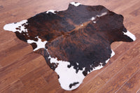 Thumbnail for Brindle Natural Cowhide Rug - Medium 5'11