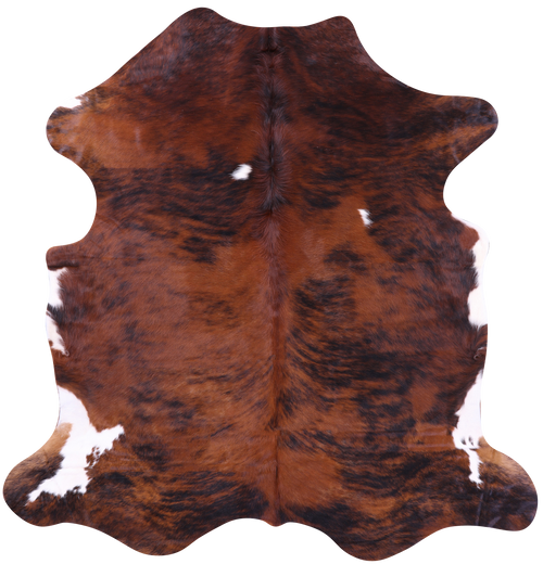 Brindle Natural Cowhide Rug - X-Large 7'1