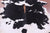 Black & White Natural Cowhide Rug - Large 6'10"H x 6'3"W