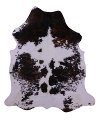 Thumbnail for Tricolor Natural Cowhide Rug - XLarge 7'7