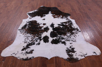 Thumbnail for Tricolor Natural Cowhide Rug - XLarge 7'7