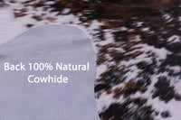 Thumbnail for Tricolor Natural Cowhide Rug - XLarge 7'7