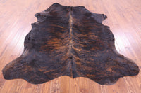 Thumbnail for Brindle Natural Cowhide Rug - XLarge 8'3