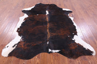 Thumbnail for Tricolor Natural Cowhide Rug - XLarge 7'11