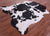 Tricolor Natural Cowhide Rug - XLarge 7'0"H x 6'6"W