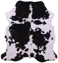 Thumbnail for Tricolor Natural Cowhide Rug - XLarge 7'0