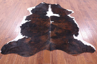 Thumbnail for Tricolor Natural Cowhide Rug - XLarge 7'4