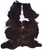 Tricolor Natural Cowhide Rug - X-Large 7'4"H x 6'3"W