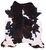 Tricolor Natural Cowhide Rug - XLarge 7'2"H x 6'8"W