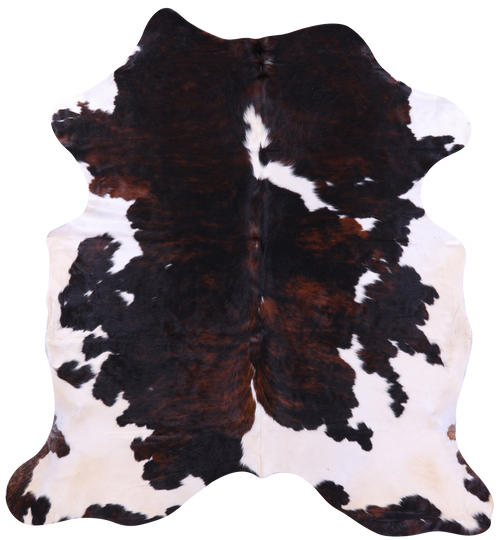 Tricolor Natural Cowhide Rug - X-Large 7'2