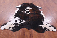 Thumbnail for Tricolor Natural Cowhide Rug - XLarge 7'6