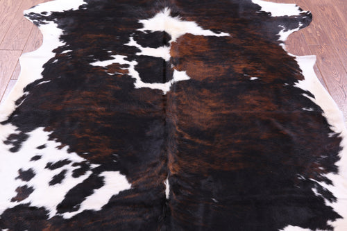 Tricolor Natural Cowhide Rug - X-Large 7'6