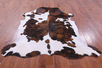 Thumbnail for Tricolor Natural Cowhide Rug - XLarge 7'0