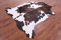 Thumbnail for Tricolor Natural Cowhide Rug - XLarge 7'0