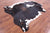 Tricolor Natural Cowhide Rug - XLarge 7'2"H x 6'3"W