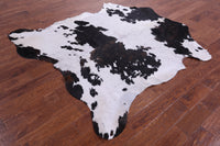 Thumbnail for Tricolor Natural Cowhide Rug - Large 6'8