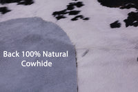 Thumbnail for Tricolor Natural Cowhide Rug - Large 6'8