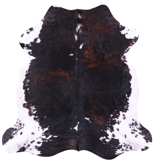 Tricolor Natural Cowhide Rug - X-Large 7'2