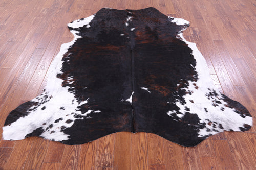 Tricolor Natural Cowhide Rug - X-Large 7'2