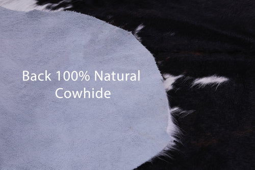 Tricolor Natural Cowhide Rug - X-Large 7'2
